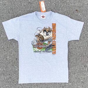 Harley-Davidson Taz Football 2012 Looney Tunes Daytona Beach Youth Size (14-16)